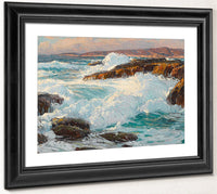 High Surf Along The Laguna Coast By Edgar Payne Fine Art Print