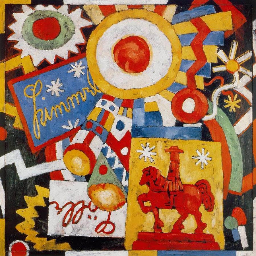 Himmel By Marsden Hartley Fine Art Print