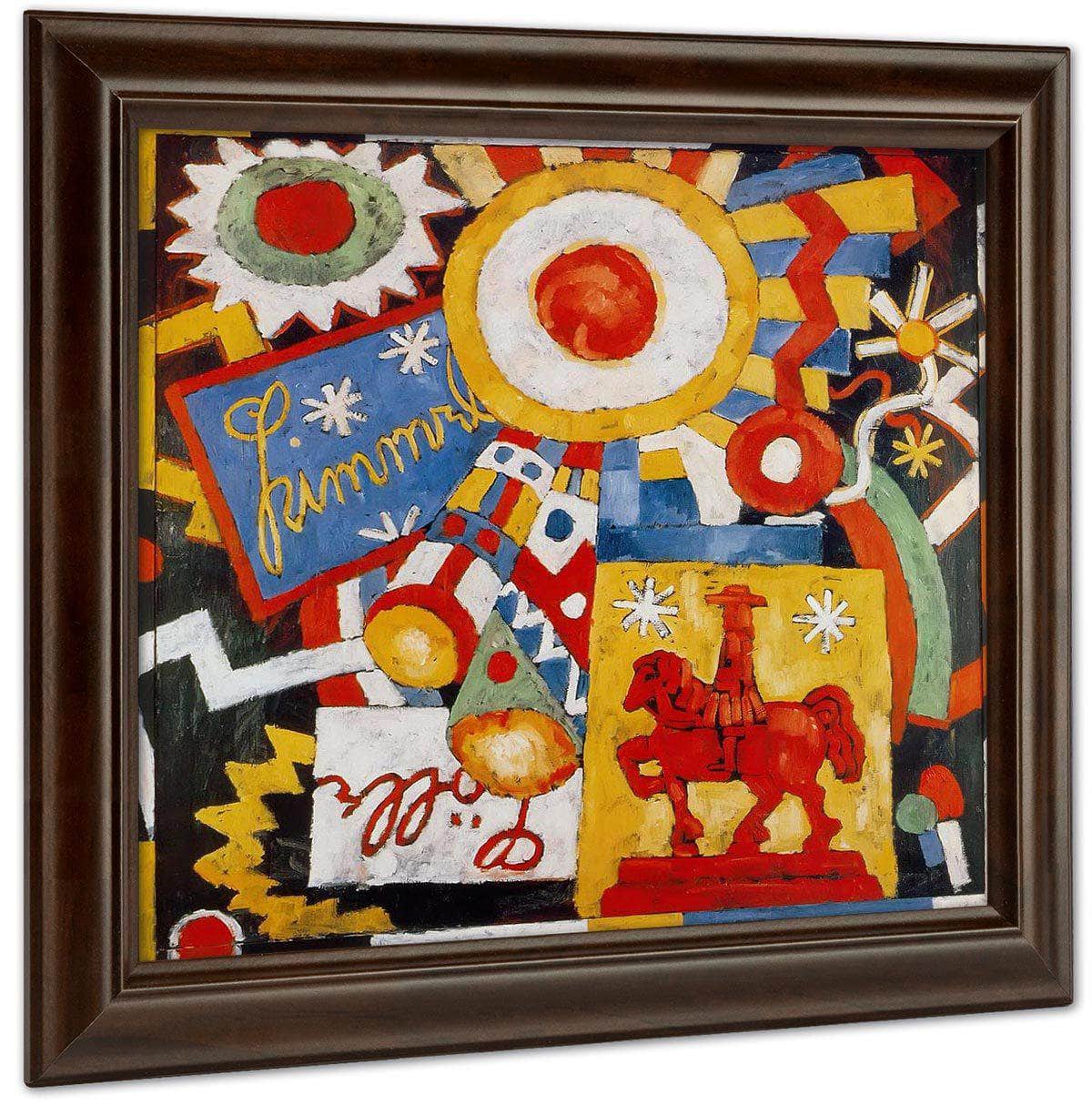 Himmel By Marsden Hartley Fine Art Print