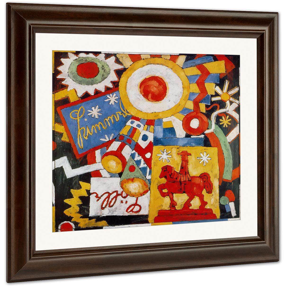 Himmel By Marsden Hartley Fine Art Print