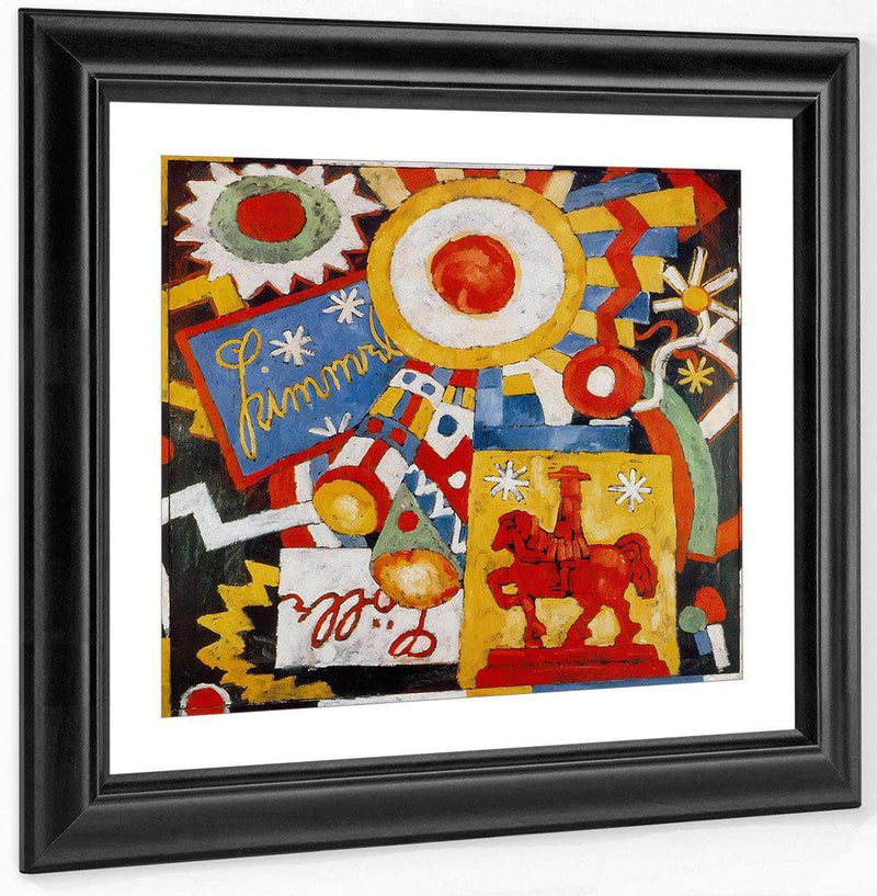 Himmel By Marsden Hartley Fine Art Print