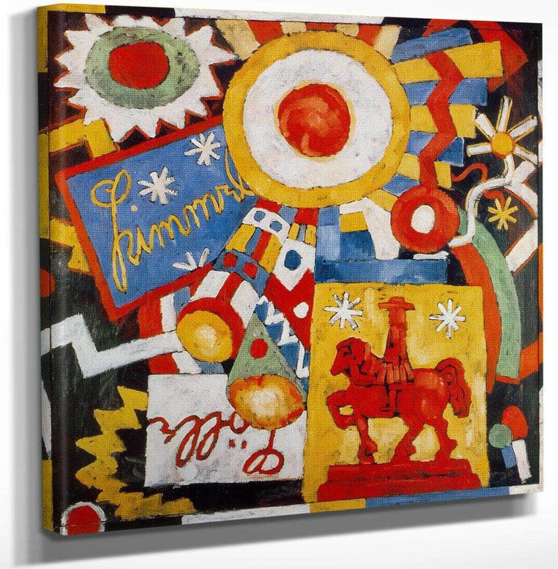 Himmel By Marsden Hartley Fine Art Print