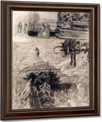 Hippogriff By James Ensor Fine Art Print