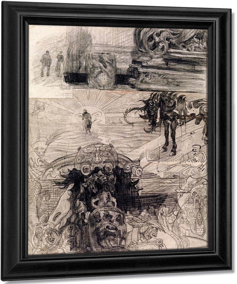 Hippogriff By James Ensor Fine Art Print