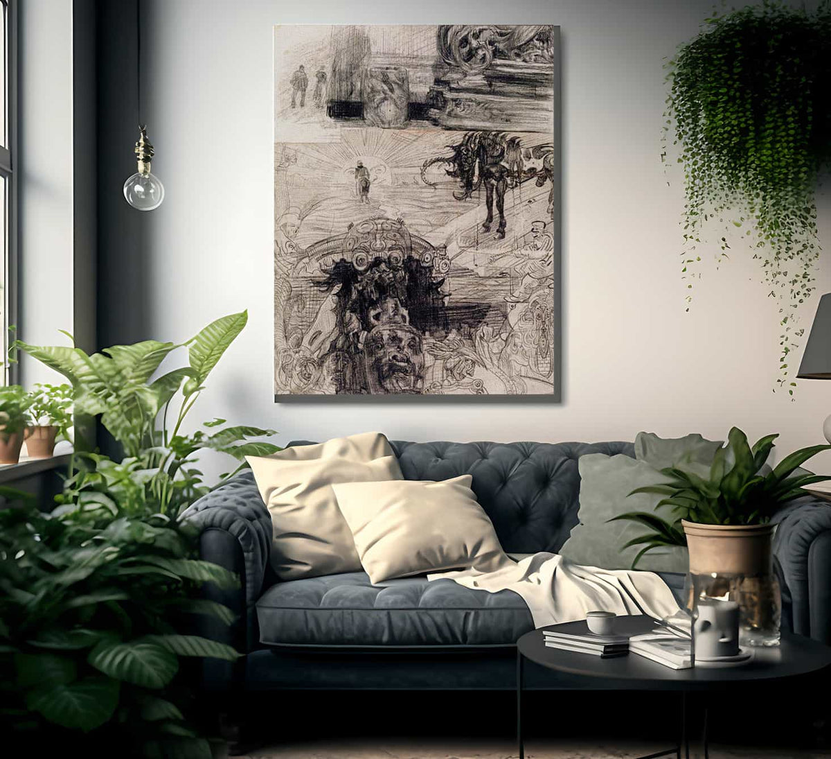 Hippogriff By James Ensor Fine Art Print