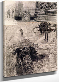 Hippogriff By James Ensor Fine Art Print