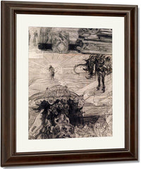 Hippogriff By James Ensor Fine Art Print