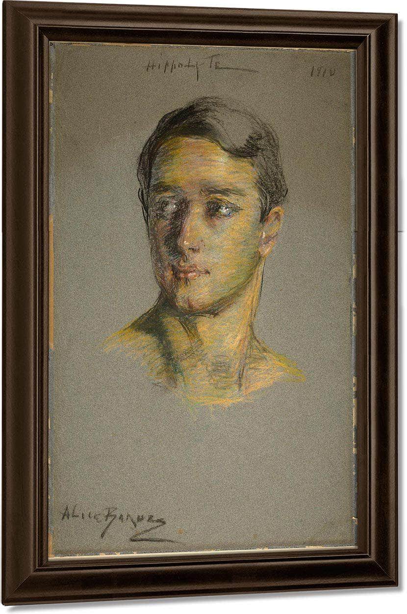 Hippolyte Thom By Alice Pike Barney Fine Art Print