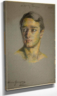 Hippolyte Thom By Alice Pike Barney Fine Art Print