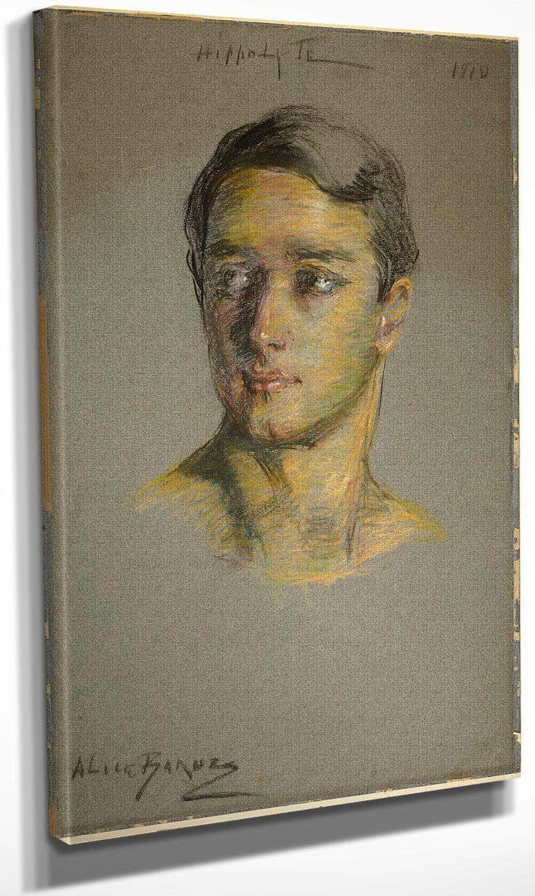 Hippolyte Thom By Alice Pike Barney Fine Art Print