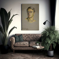Hippolyte Thom By Alice Pike Barney Fine Art Print