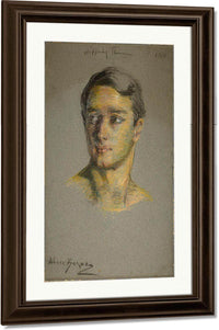Hippolyte Thom By Alice Pike Barney Fine Art Print
