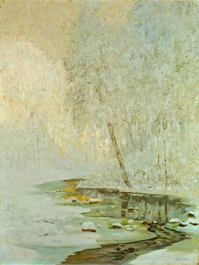 Hoar Frost And Snow By Maurice Cullen Fine Art Print