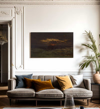 Hoarfrost 1845 By Theodore Rousseau Fine Art Print