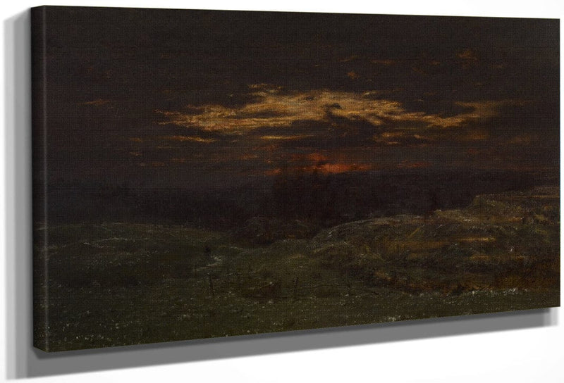 Hoarfrost 1845 By Theodore Rousseau Fine Art Print