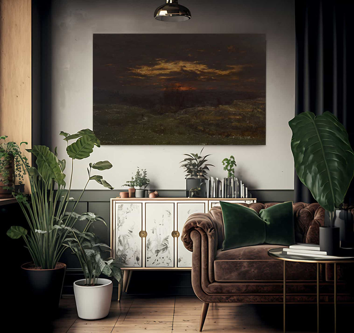 Hoarfrost 1845 By Theodore Rousseau Fine Art Print