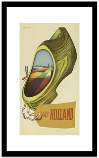 Holiand  Vintage Poster Fine Art Print