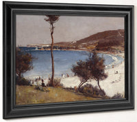 Holiday Sketch At Coogee By Tom Roberts Fine Art Print