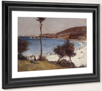 Holiday Sketch At Coogee By Tom Roberts Fine Art Print