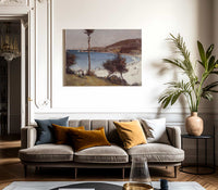 Holiday Sketch At Coogee By Tom Roberts Fine Art Print