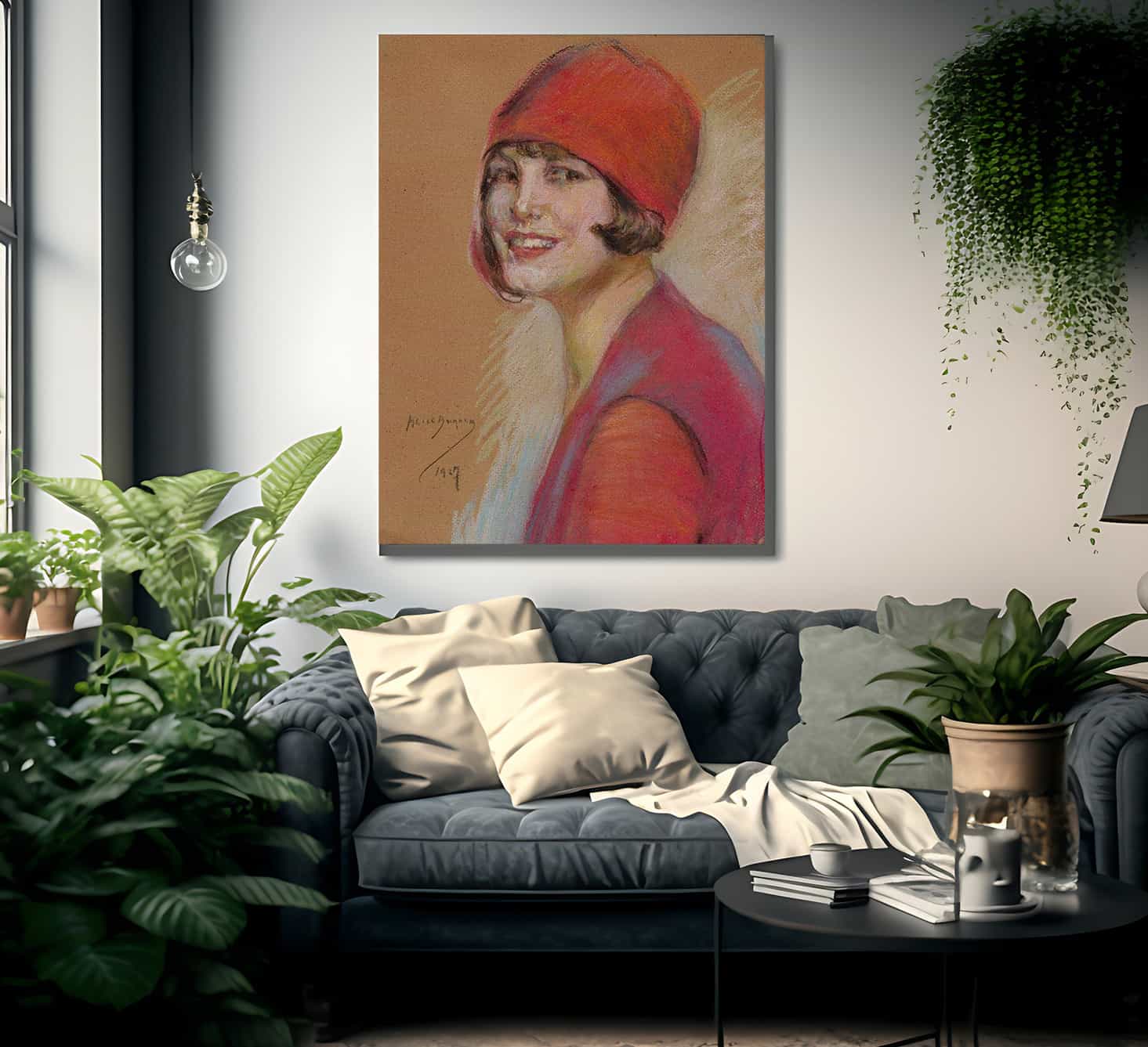 Hollywood By Alice Pike Barney Fine Art Print
