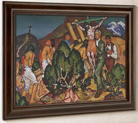 Holy Week In New Mexico Penitente Procession By William Penhallow Henderson Fine Art Print