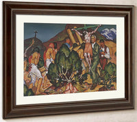 Holy Week In New Mexico Penitente Procession By William Penhallow Henderson Fine Art Print