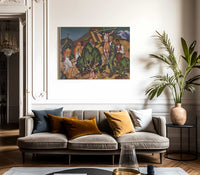 Holy Week In New Mexico Penitente Procession By William Penhallow Henderson Fine Art Print