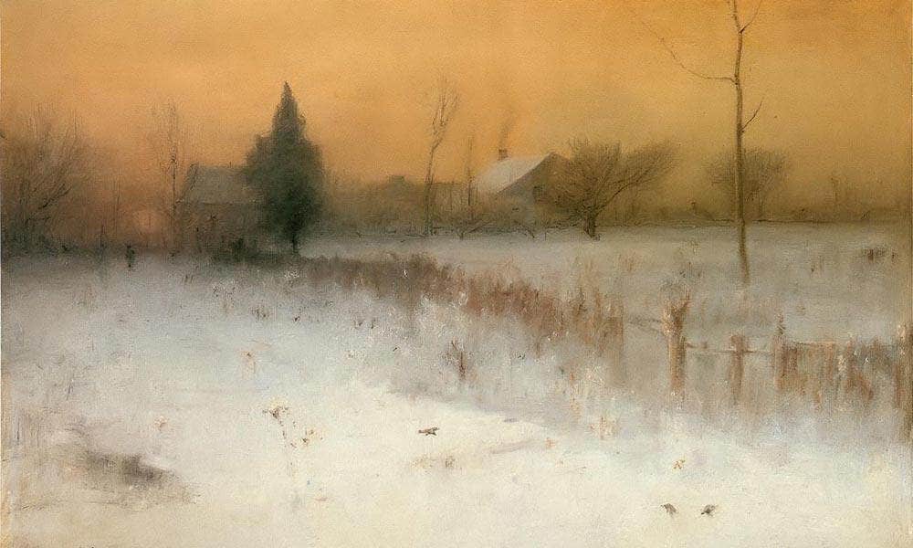 Home At Montclair By George Inness Fine Art Print