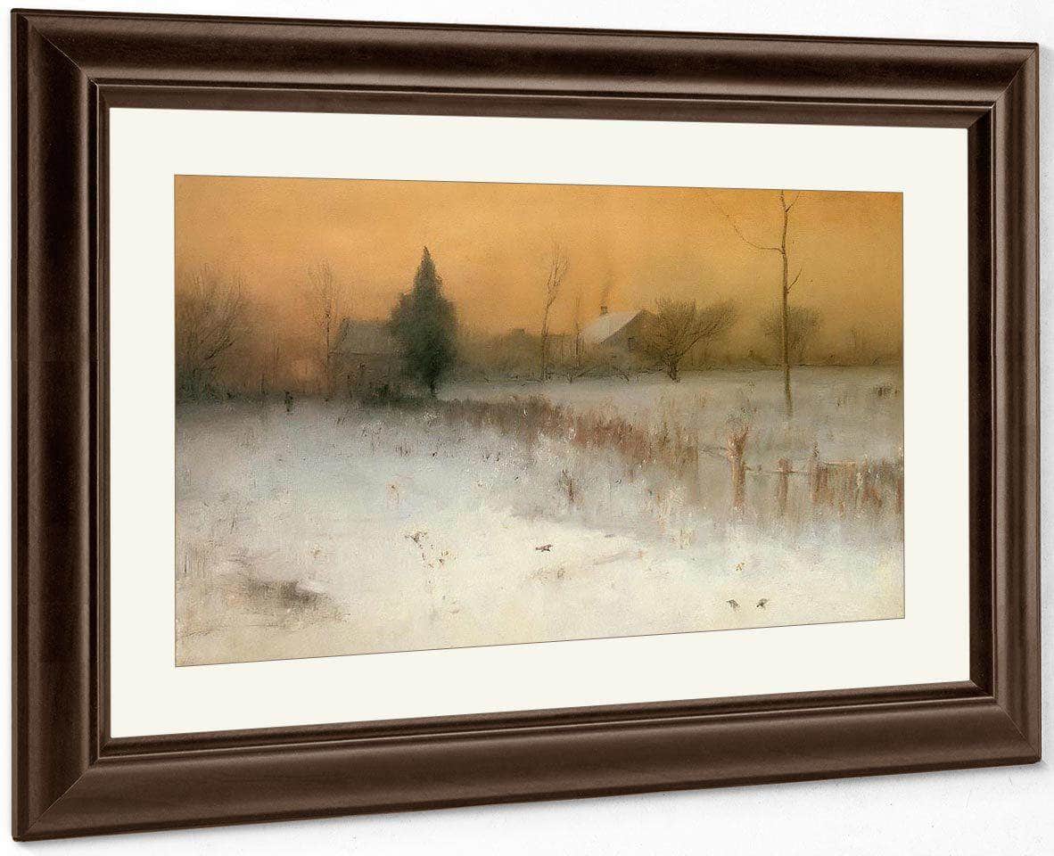 Home At Montclair By George Inness Fine Art Print