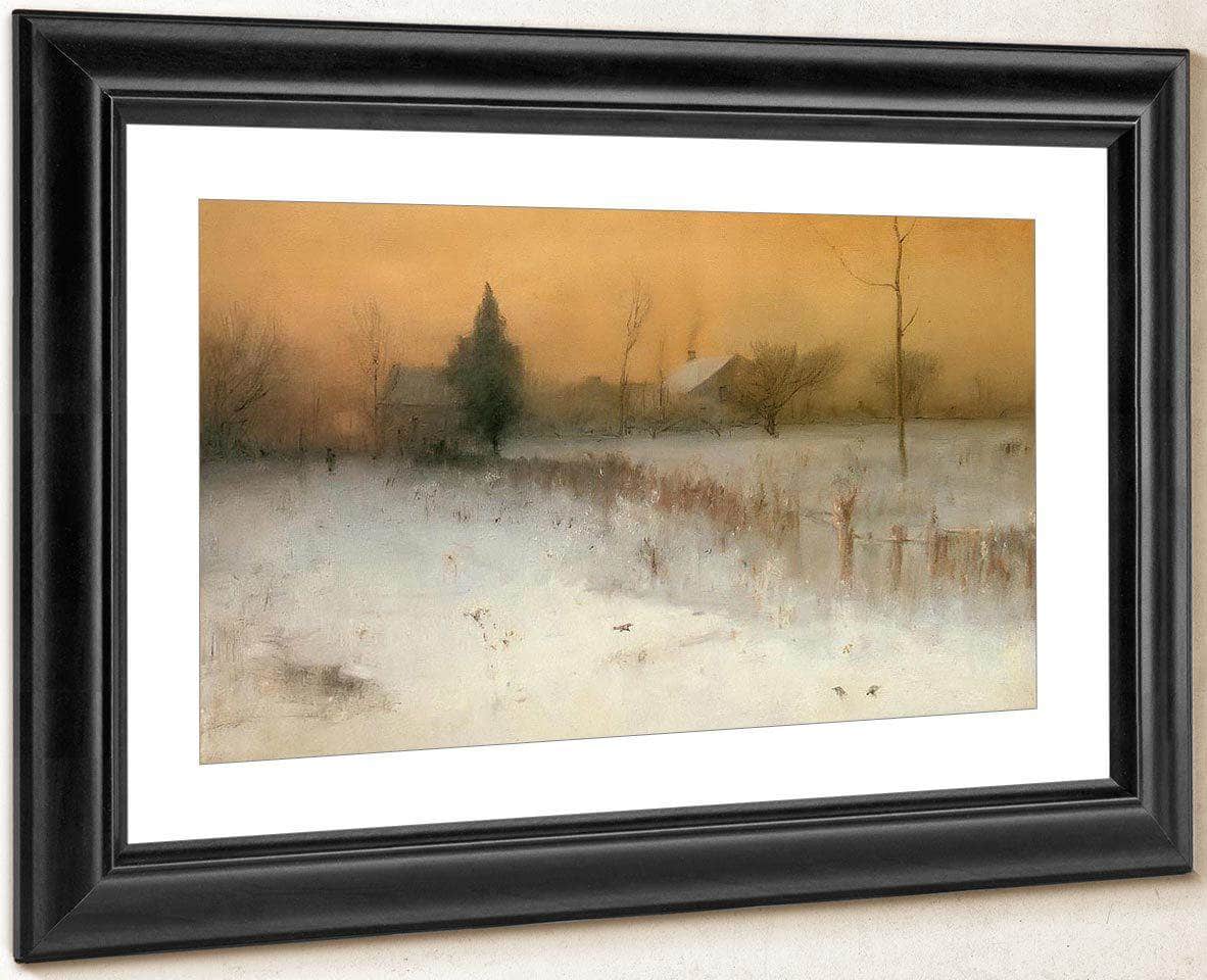 Home At Montclair By George Inness Fine Art Print