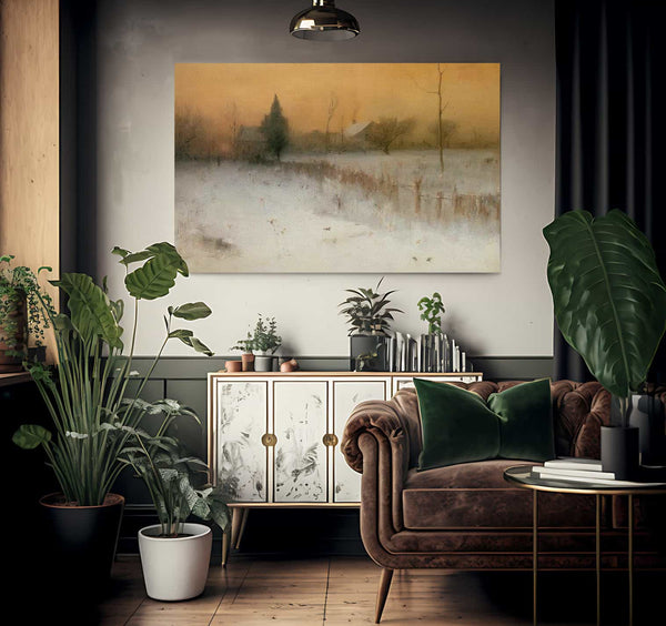 Home At Montclair By George Inness Fine Art Print