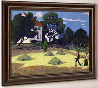 Home From Work 1 By Nicolai Astrup Fine Art Print