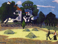 Home From Work 1 By Nicolai Astrup Fine Art Print