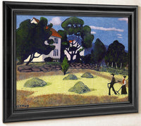 Home From Work 1 By Nicolai Astrup Fine Art Print