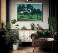 Home From Work 2 By Nicolai Astrup Fine Art Print