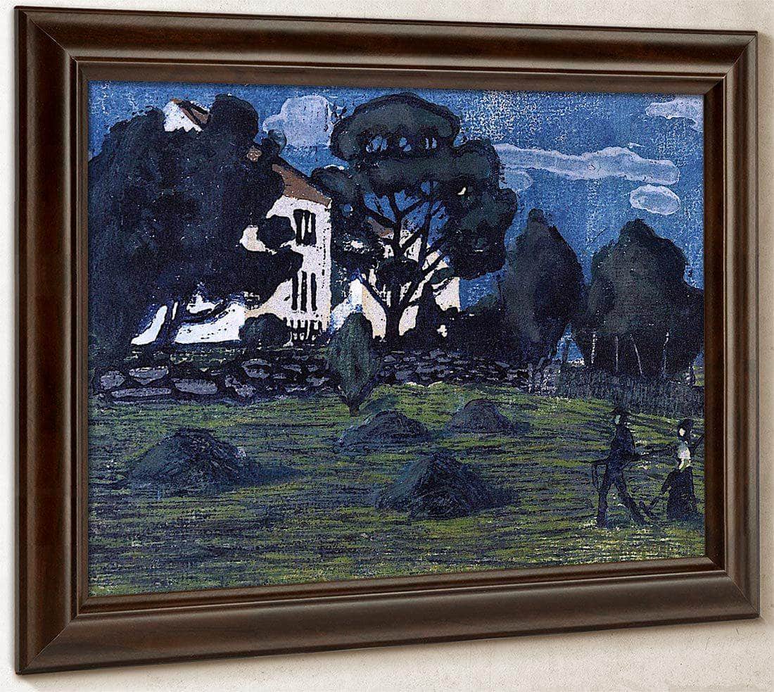 Home From Work 4 By Nicolai Astrup Fine Art Print