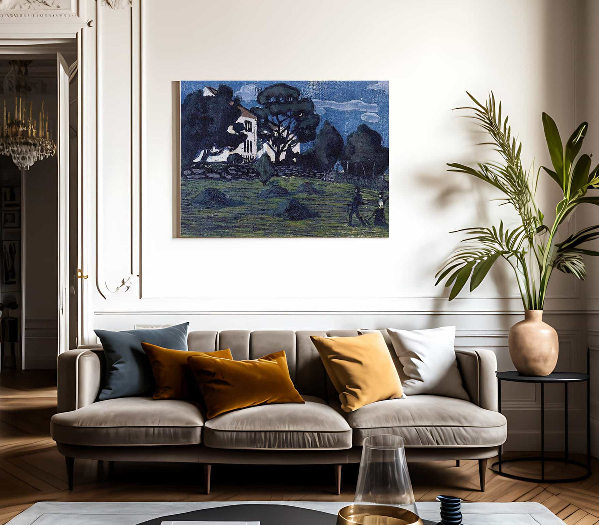 Home From Work 4 By Nicolai Astrup Fine Art Print