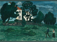 Home From Work By Nicolai Astrup Fine Art Print