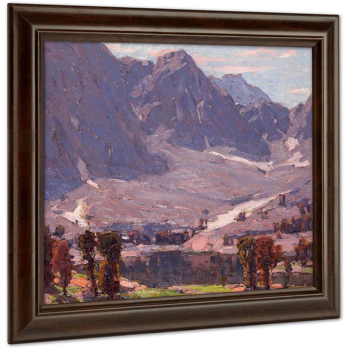 Home Of Golden Trout, Sierras By Edgar Payne1 Fine Art Print