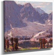 Home Of Golden Trout, Sierras By Edgar Payne1 Fine Art Print