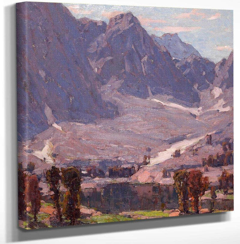 Home Of Golden Trout, Sierras By Edgar Payne1 Fine Art Print