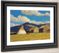 Home Of The Halfbreed By Maynard Dixon Fine Art Print