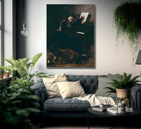 Home Scene By Thomas Eakins Fine Art Print