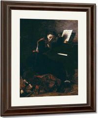 Home Scene By Thomas Eakins Fine Art Print