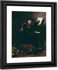 Home Scene By Thomas Eakins Fine Art Print