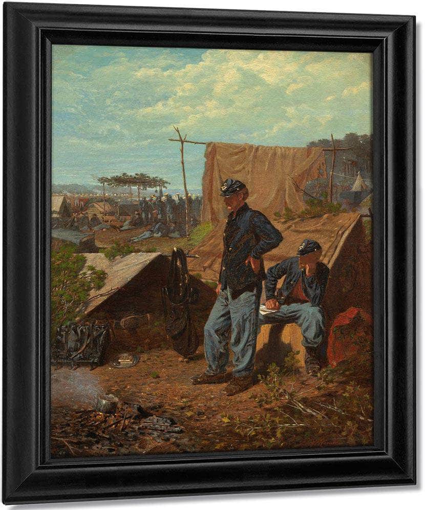 Home Sweet Home 1863 By Winslow Homer Fine Art Print
