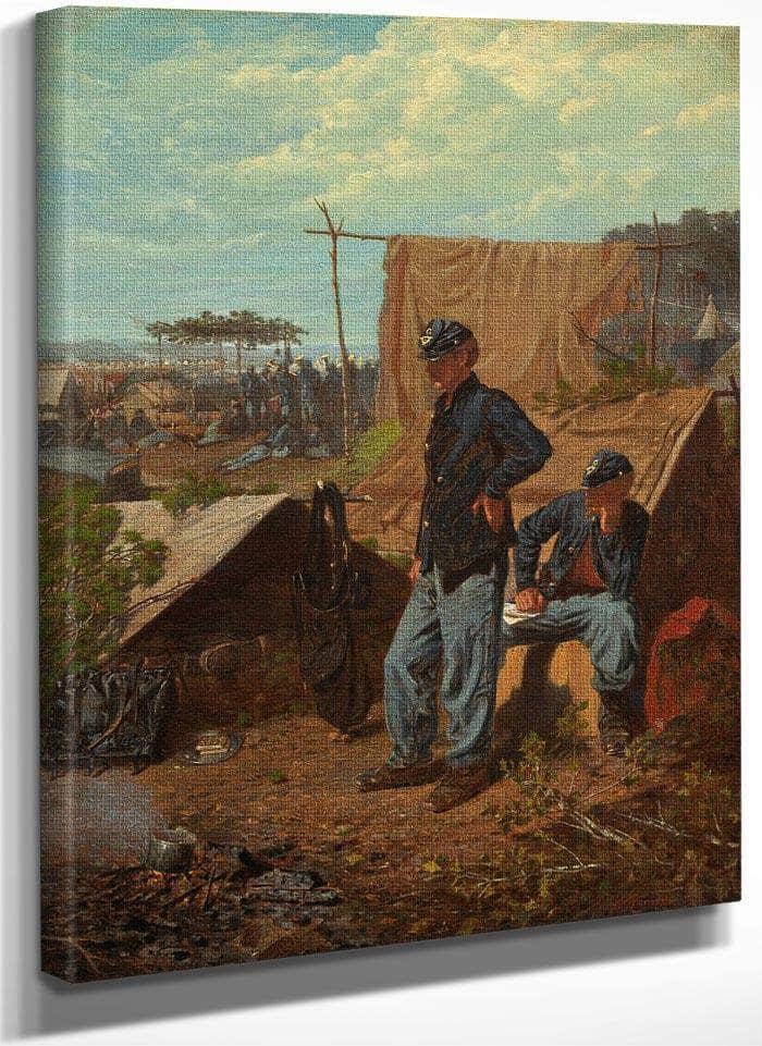 Home Sweet Home 1863 By Winslow Homer Fine Art Print