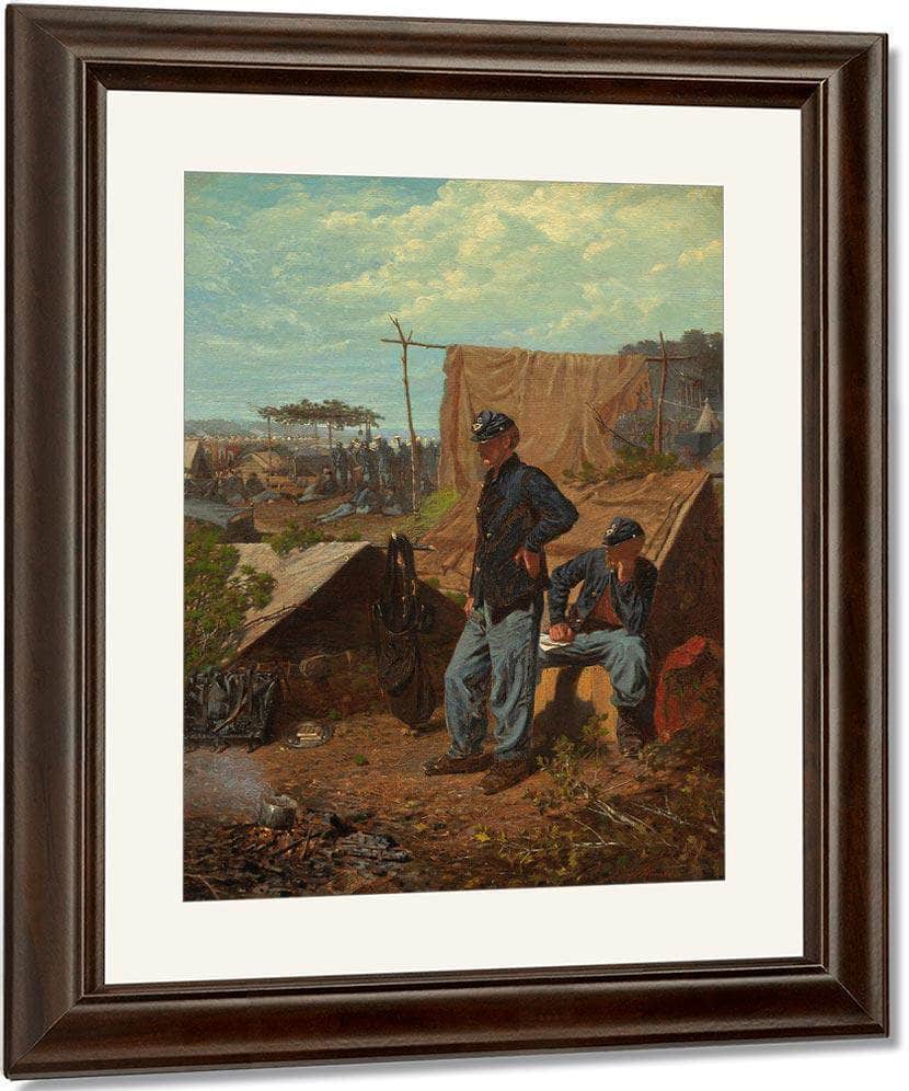 Home Sweet Home 1863 By Winslow Homer Fine Art Print