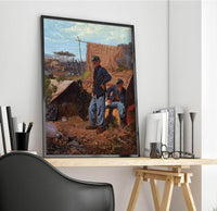 Home Sweet Home Painting Winslow Homer Canvas Art Fine Art Print